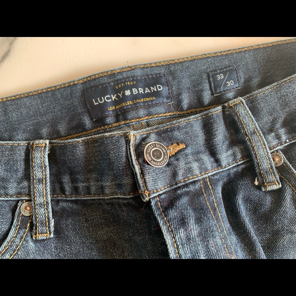 Lucky Brand 33/30 Jeans, Like New